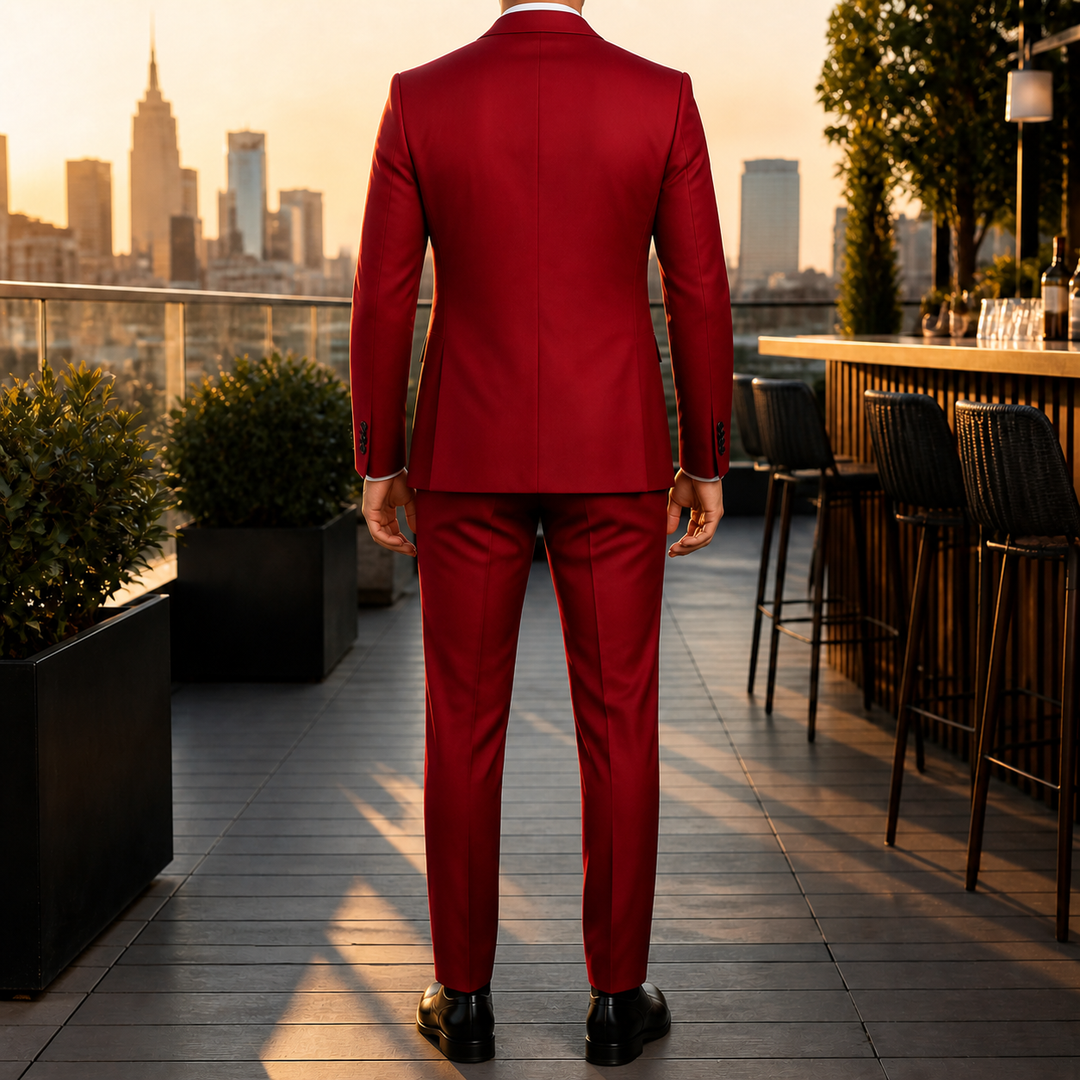 Costume homme grandes tailles, ajusté. Idéal pour tout événement formel.