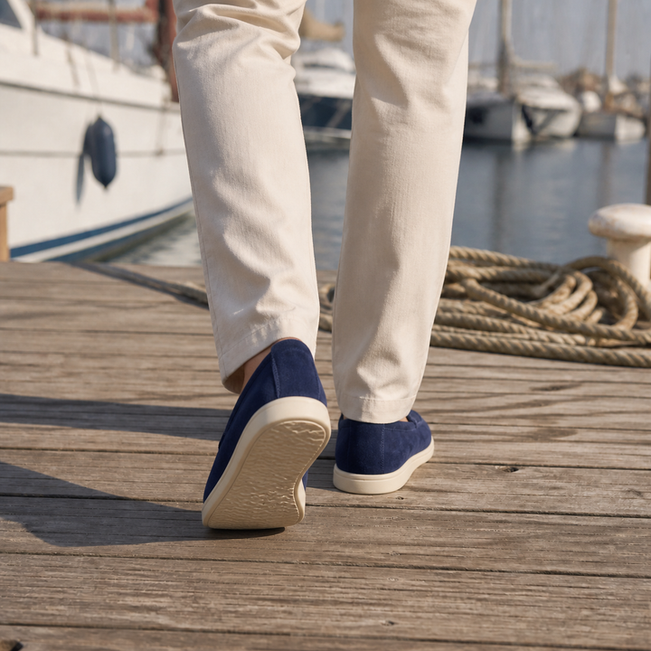 Élégants mocassins homme, chaussures légères et confortables pour toute occasion.