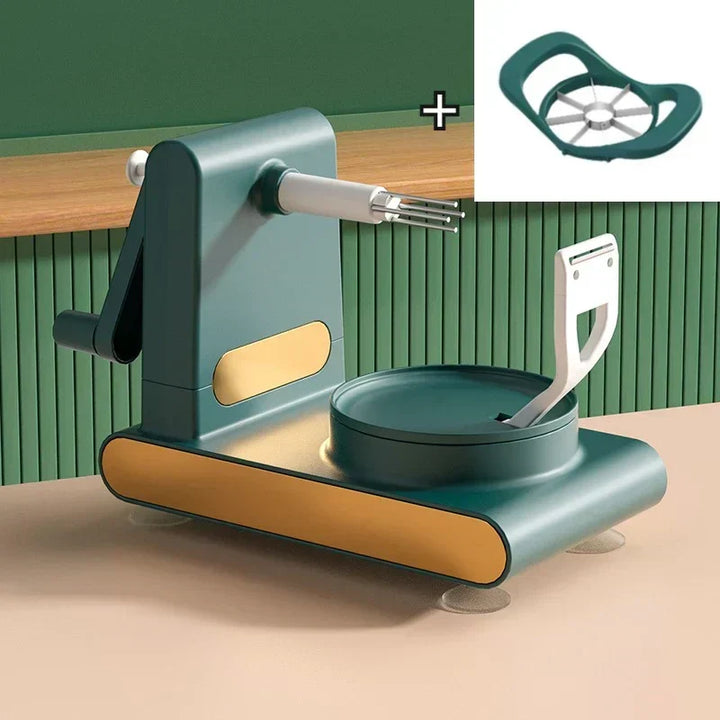 Solution pratique en cuisine : éplucheur multifonctionnel, gain de temps pour fruits et légumes.