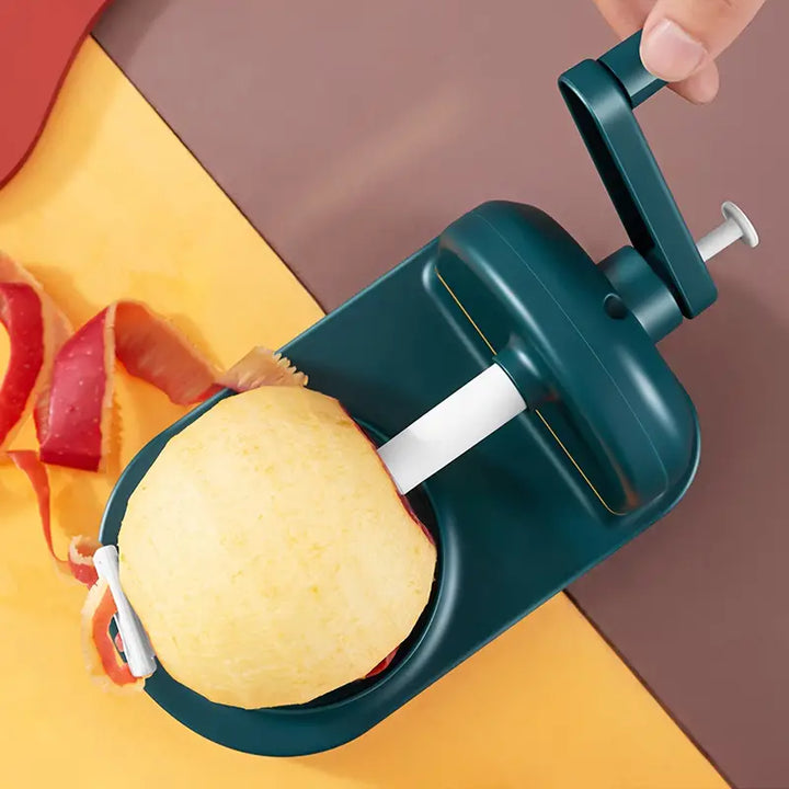 Éplucheur ergonomique et multifonction pour peler sans effort fruits et légumes.