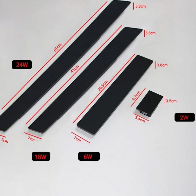 Design élégant: applique murale LED extérieure étanche IP65 pour un éclairage durable de votre jardin ou façade.