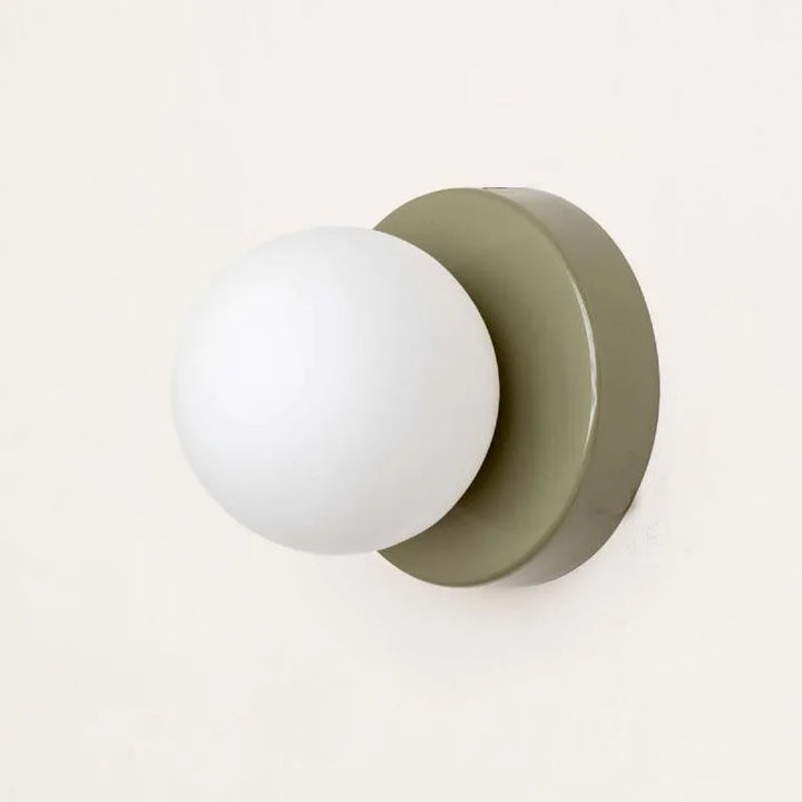 Design contemporain: applique murale LED Macaron. Lumière ambiante douce pour salon, chambre ou couloir.