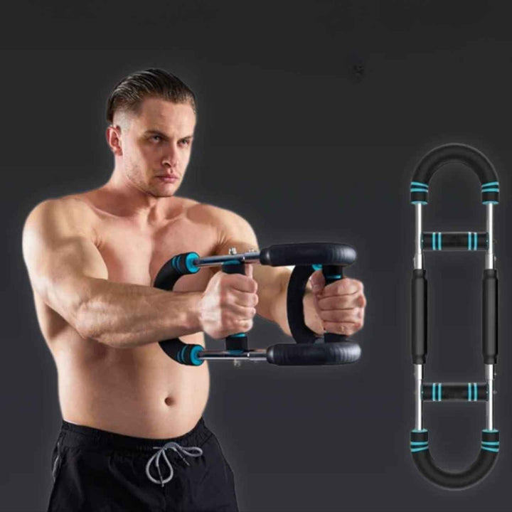 Entraîneur de fitness multifonctionnel compact pour musculation complète à domicile.