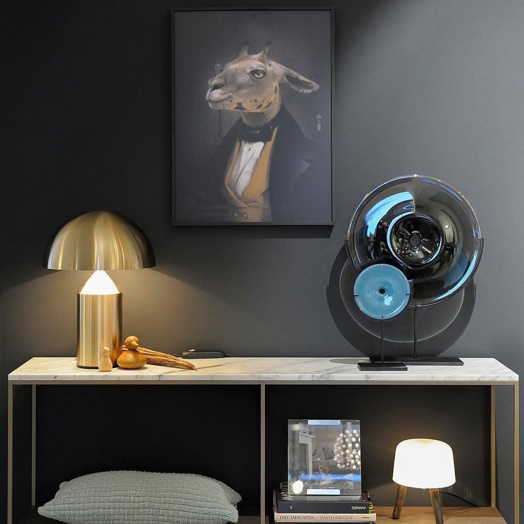 Éclairage intérieur réglable de la lampe LunaShine, pour adapter la lumière à vos besoins.