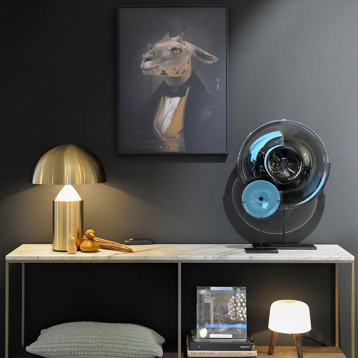 Éclairage intérieur réglable de la lampe LunaShine, pour adapter la lumière à vos besoins.