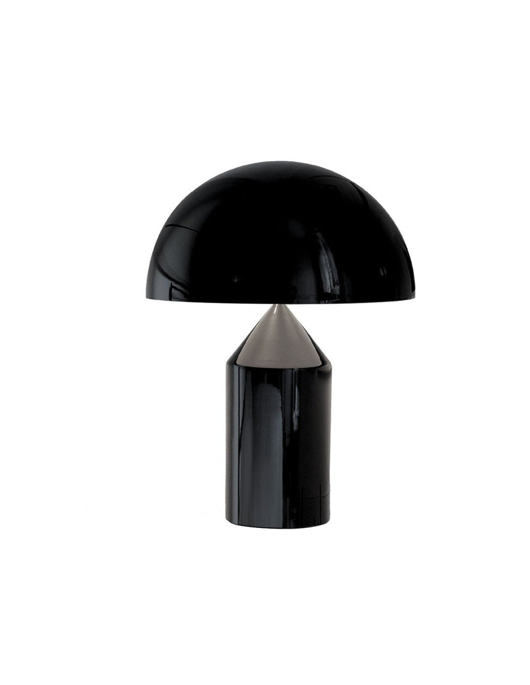 Lampe de table design iconique en métal blanc, idéale pour une décoration intérieure moderne. Éclairage élégant.
