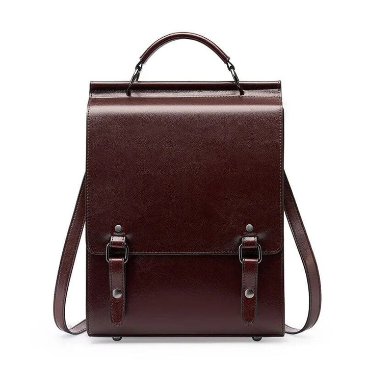 Sac à dos en cuir femme pour le travail, spacieux et chic, parfait pour transporter vos essentiels.
