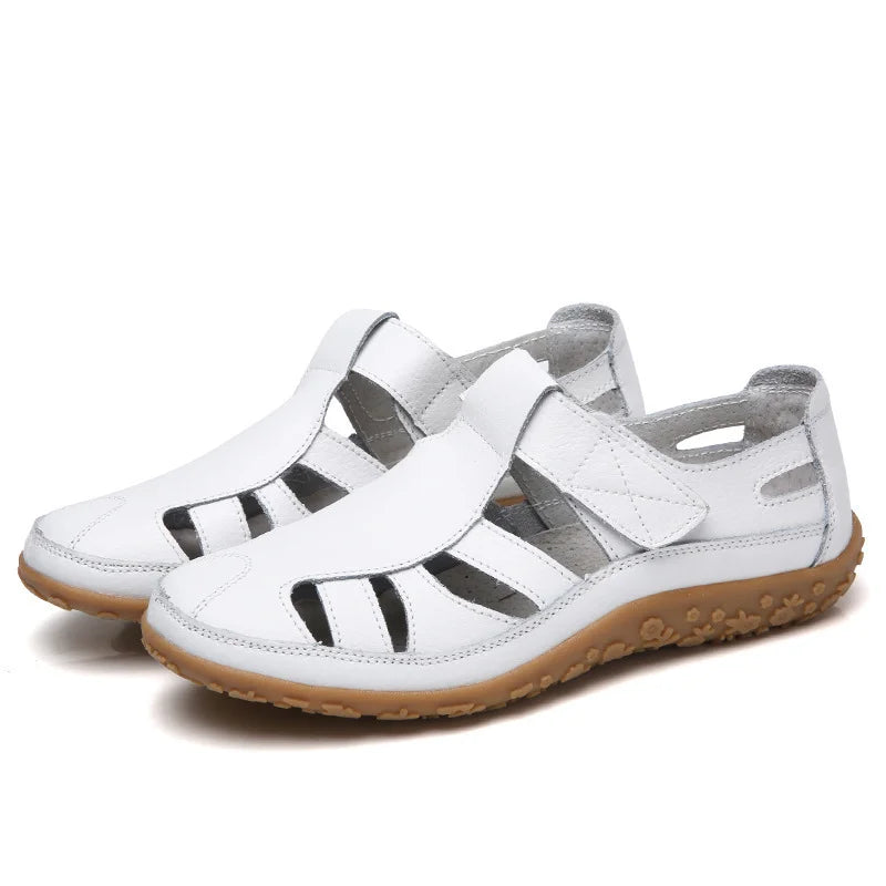 Sandales Jillian ergonomiques pour femmes, idéales l'été, avec semelle de soutien confortable.