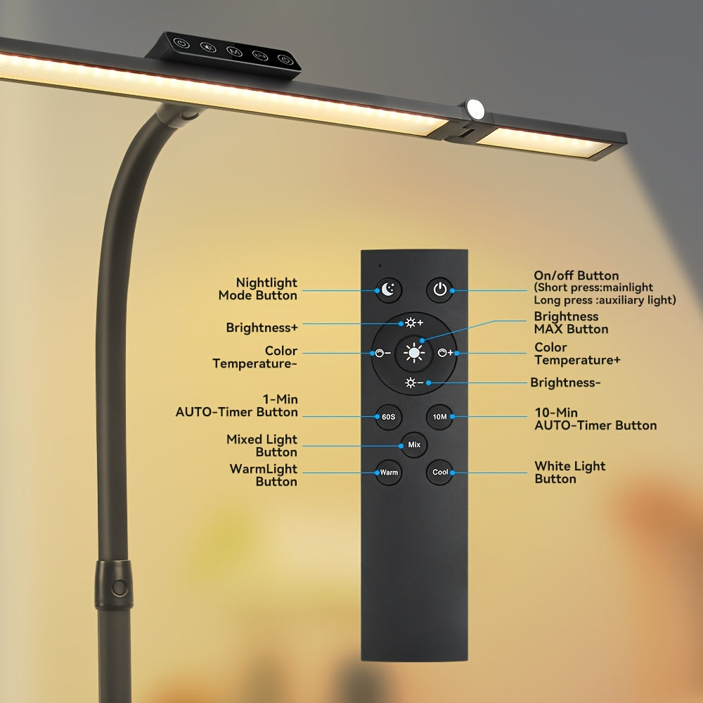 Lampe de travail LED 18W durable, éclairage professionnel pour atelier et bureau. Lumière claire pour une meilleure visibilité.