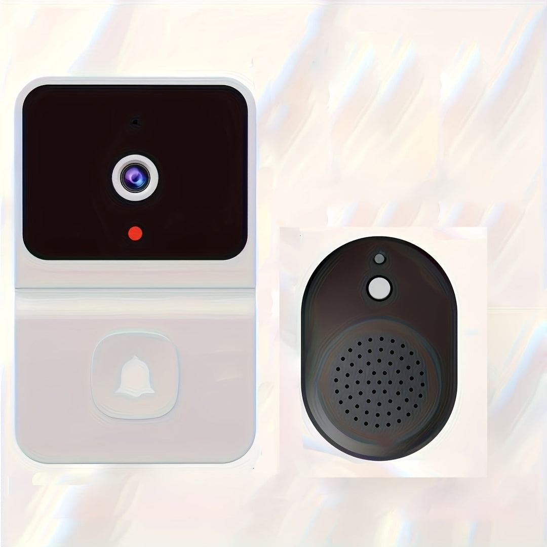 Sonnette intelligente VisioBell intégrée à la domotique, vidéo HD, audio bidirectionnel pour un contrôle total.