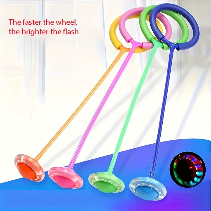Jouet lumineux: corde à sauter LED pour enfants, idéale pour le sport et la coordination extérieure.
