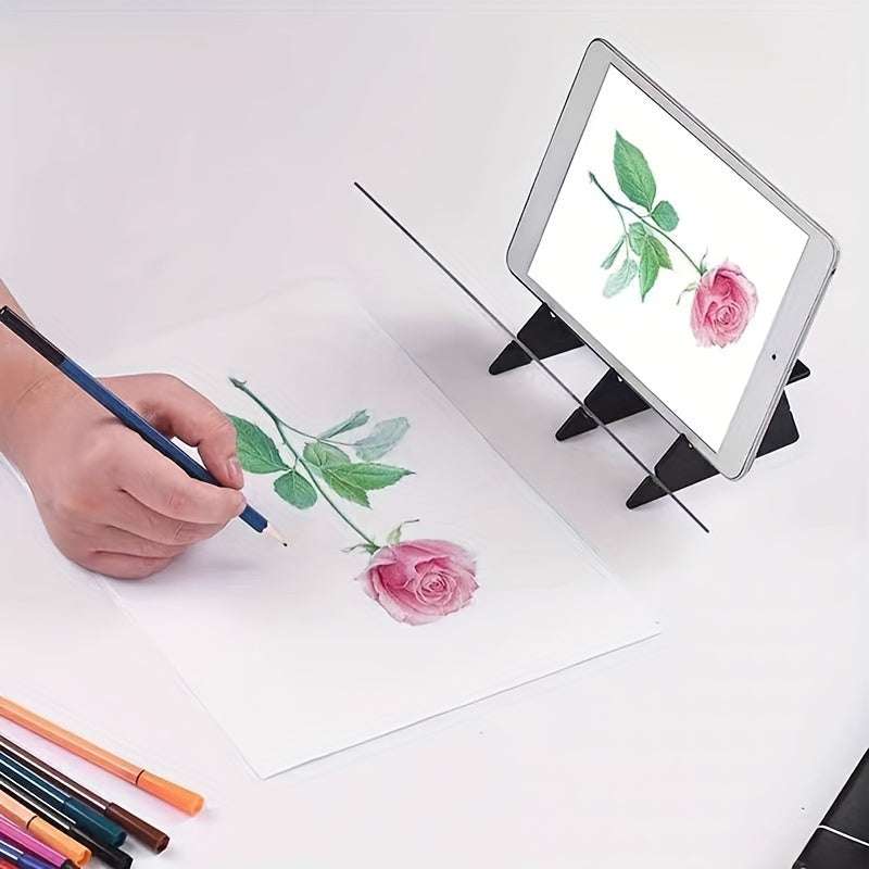 Tableau de projection léger et portable pour dessiner n'importe où, parfait pour les loisirs créatifs.