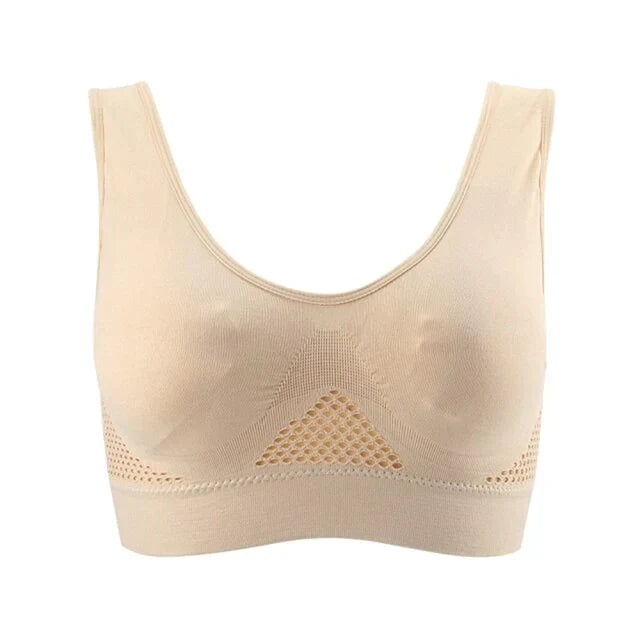 Obtenez un soutien-gorge Elina confortable, respirant et sans couture pour un bien-être quotidien.