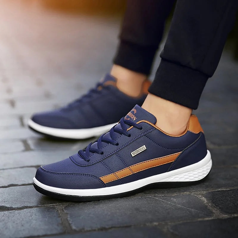 Baskets hommes décontractées et confortables, style urbain moderne, parfaites pour le quotidien et les loisirs.