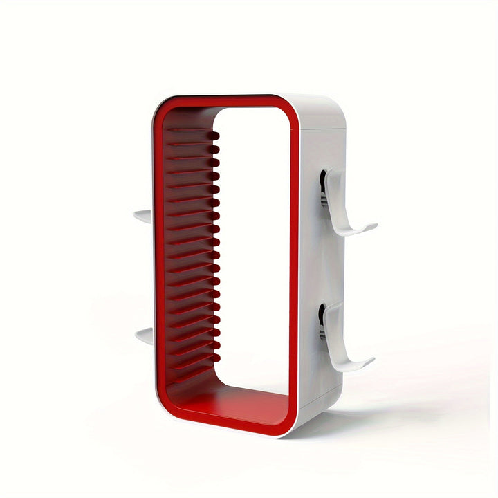 Support de rangement universel pour 10 jeux et 2 manettes PS5, PS4, Switch, Xbox. Organise votre espace gaming.