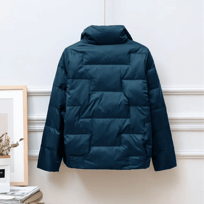 Unisex Varmfodrad Jacka – Quiltad – Vinter