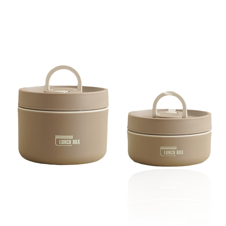 Conteneur alimentaire isotherme multicouche, pour des repas chauds/frais n'importe où, n'importe quand.