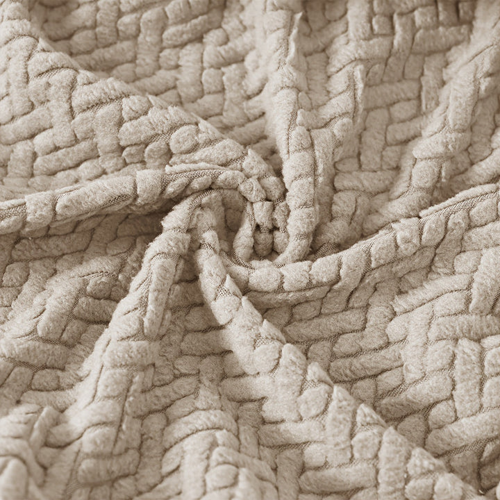 Housse de chaise jacquard élastique, parfait pour un bureau moderne.