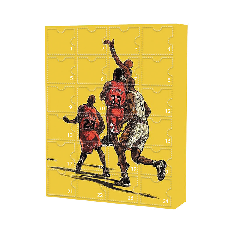 Découvrez le Calendrier de l'Avent DunkDream NBA, 24 surprises exclusives de basket. L'attente de Noël pour fan.
