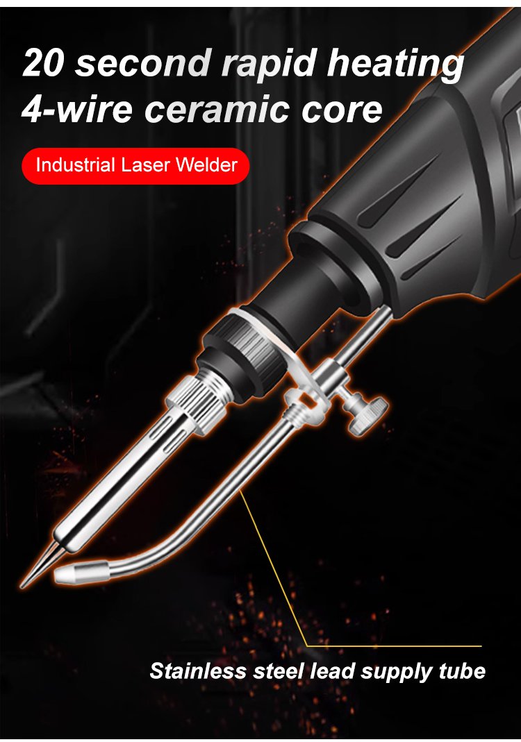 Outil de soudage laser HeatFusion puissant, créant des joints solides et rapides avec précision.