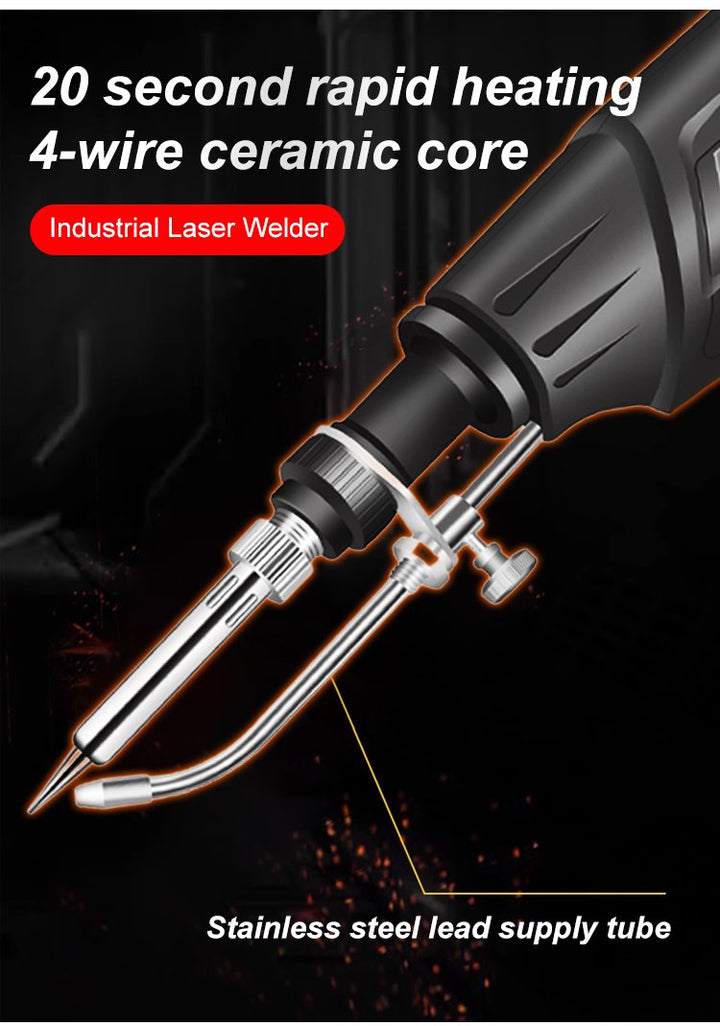 Outil de soudage laser HeatFusion puissant, créant des joints solides et rapides avec précision.