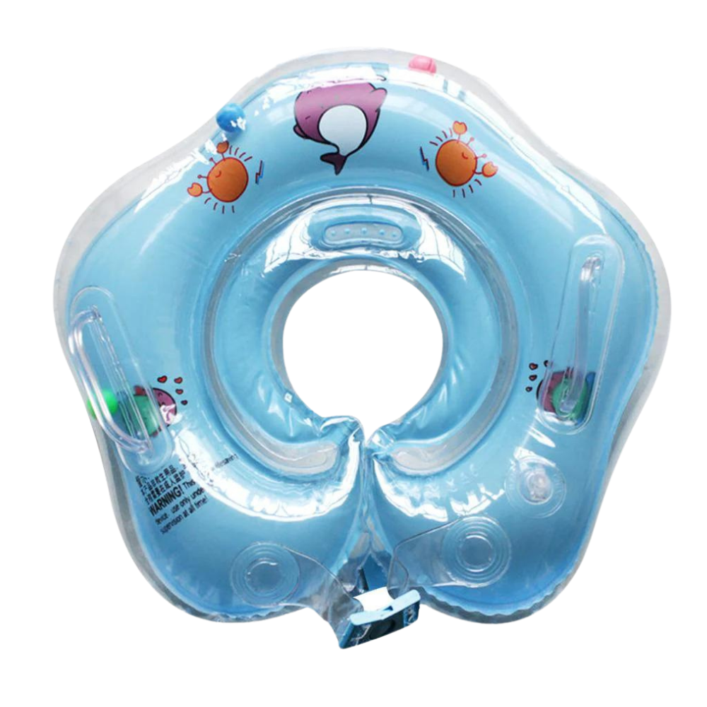 Bouée de cou flottante pour bébé, sécurité maximale avec design à doubles chambres pour la piscine.