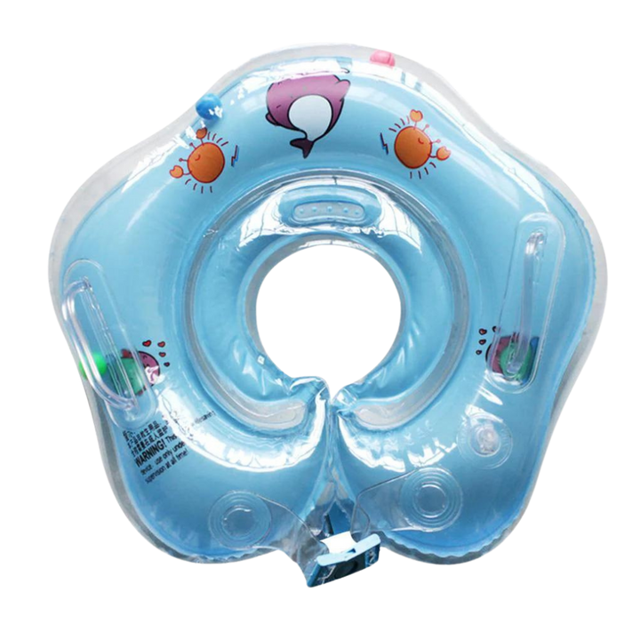 Bouée de cou flottante pour bébé, sécurité maximale avec design à doubles chambres pour la piscine.