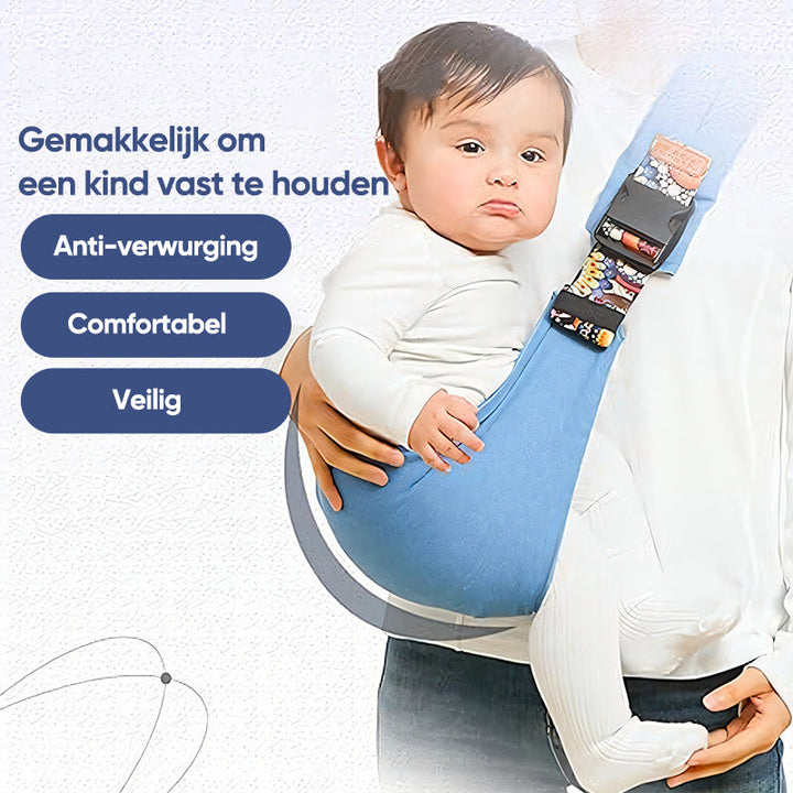 Porter son enfant avec style et confort grâce à ce porte-bébé ergonomique et réglable.
