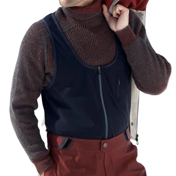 Vêtement homme pull-over col roulé, tricoté, chaud et élégant, indispensable pour la saison froide.
