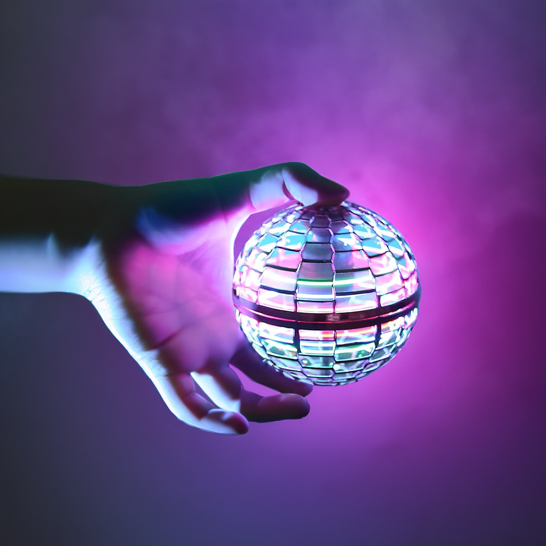 Jouet aérien LED pour enfants & adultes. Maîtrisez le vol aérodynamique, l'effet boomerang et les rotations 360°.