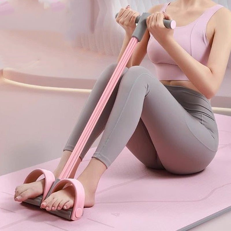 Bande élastique de musculation unisexe pour entraînement fitness à domicile. Idéale pour la force et la mobilité.