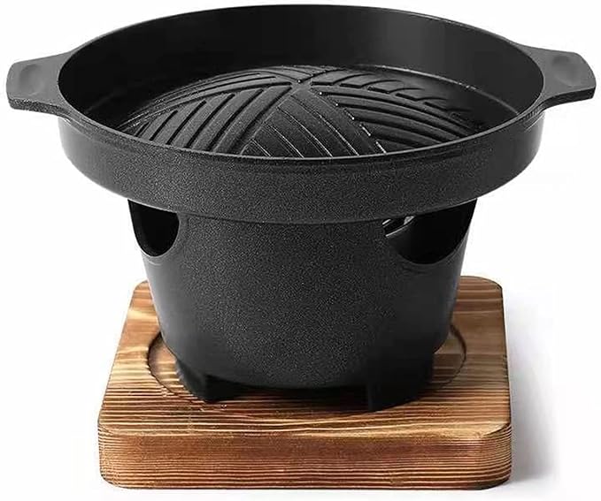 Barbecue portable japonais pour table, parfait pour toutes vos grillades en intérieur/extérieur.