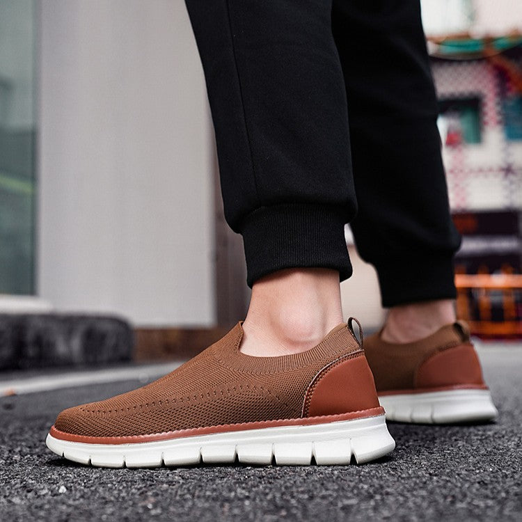 Baskets homme casual à enfiler, ultra confortables et respirantes. Idéales comme chaussures légères pour le quotidien.
