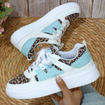 Léopard turquoise