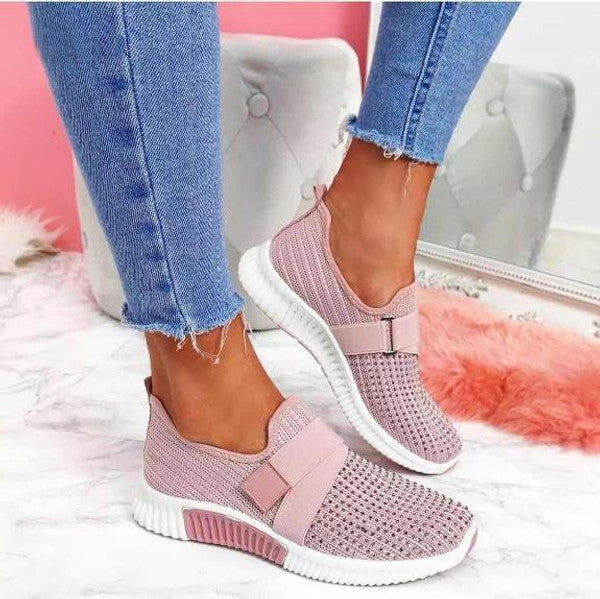 Chaussures respirantes unisexes, légères et antichocs, avec système de fermeture velcro. Idéales pieds sensibles.