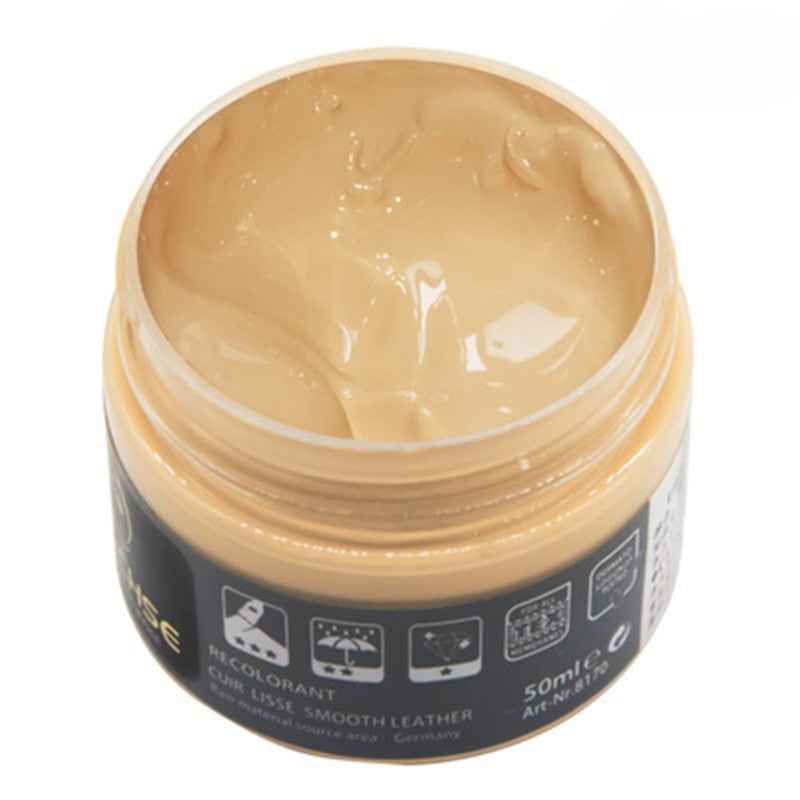 Baume rénovateur pour cuir et plastique: redonne vie aux surfaces usées. Restaure couleur et brillance de l'auto.