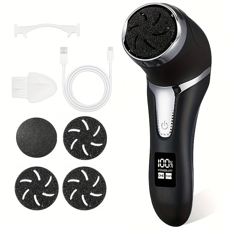 Outil de pédicure électrique SmoothStep pour des pieds sans callosités et une peau douce et soyeuse, confort maison.