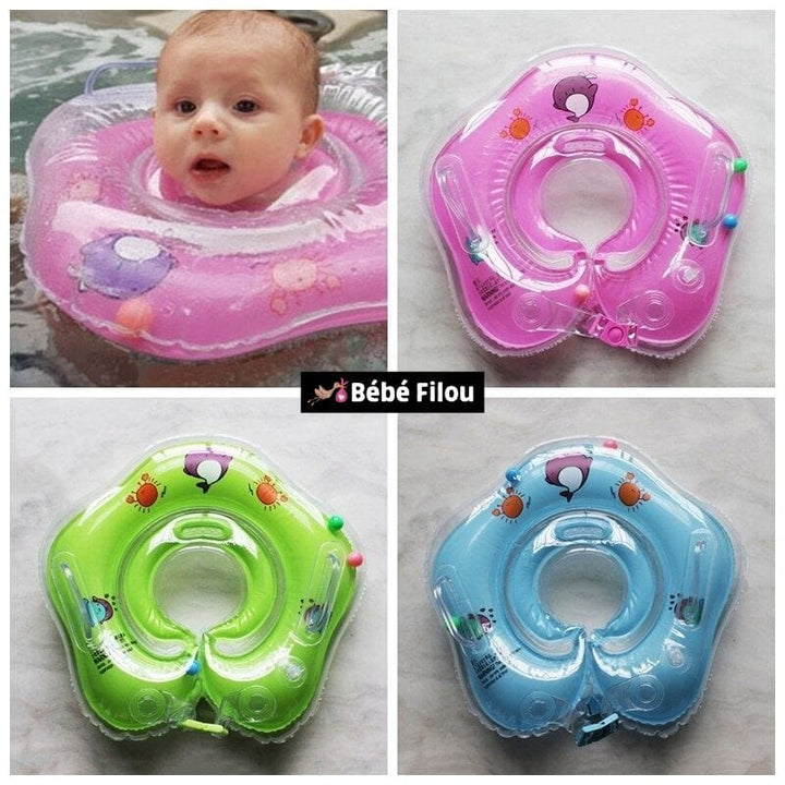 Jouet aquatique pour bébé: bouée d'éveil favorisant le développement et la confiance dans l'eau dès le plus jeune âge.