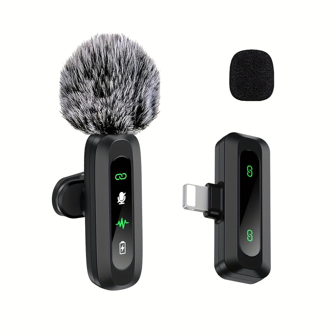 Microphone sans fil SoundClip portable pour un son de haute qualité sur mobile.