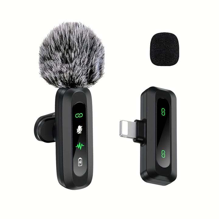 Microphone sans fil SoundClip portable pour un son de haute qualité sur mobile.