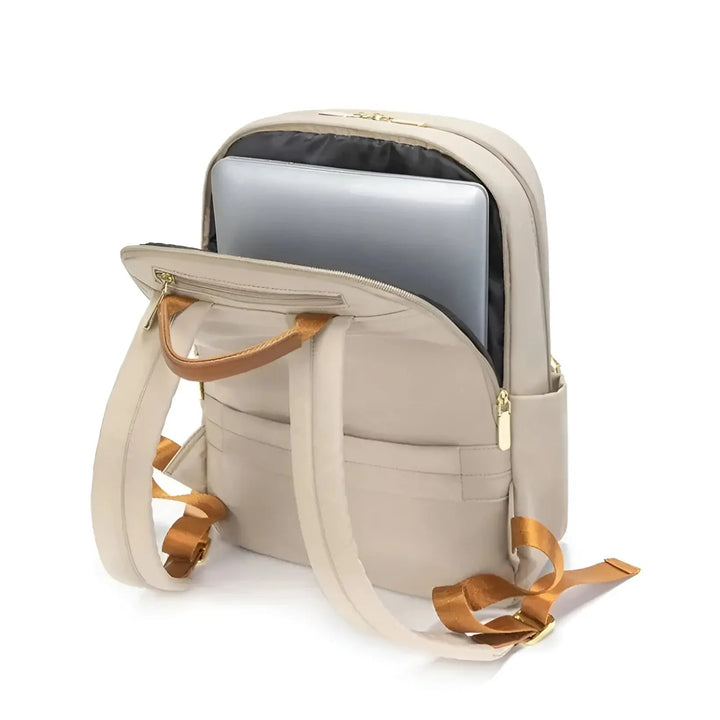 Sac à dos femme moderne, polyvalent et fonctionnel. Idéal pour le voyage, la ville ou l'organisation quotidienne. Accessoire chic.