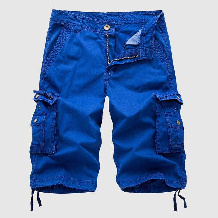 Bermuda homme avec poches cargo, parfait activités loisir, style décontracté.