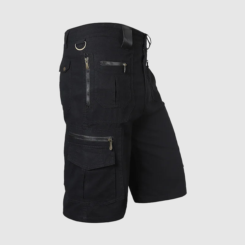 Short cargo homme casual, ultra-confortable pour l'été et les activités de plein air.