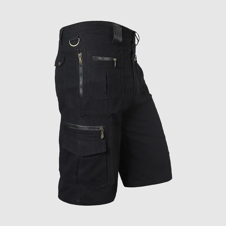 Short cargo homme casual, ultra-confortable pour l'été et les activités de plein air.