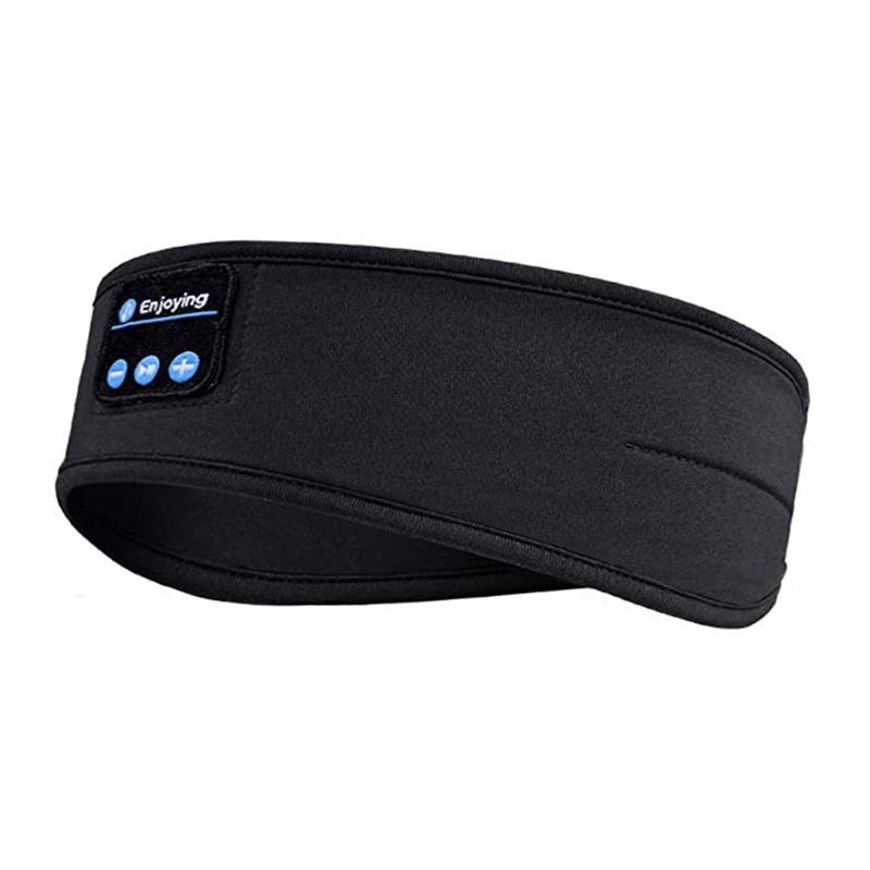 Profitez d'un son clair avec ce bandeau Bluetooth unisexe, parfait pour la musique et les appels mains libres.