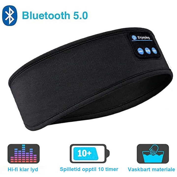Bandeau Bluetooth confortable pour écouter de la musique discrète pendant l'entraînement, le yoga ou la course.