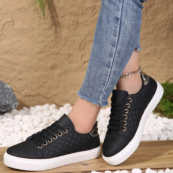 Baskets orthopédiques légères pour femmes, offrant confort et soutien pour la marche quotidienne. Soulagement de la douleur.