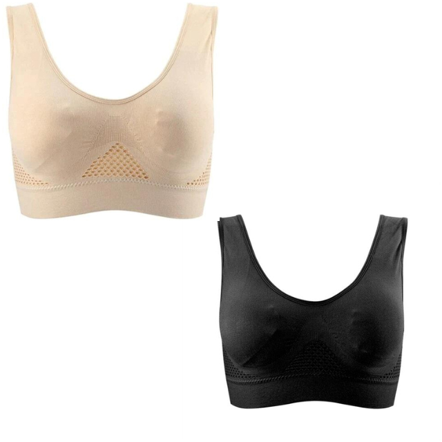 Dos du soutien-gorge Elina sans couture, conçu pour un maintien et un confort maximaux.