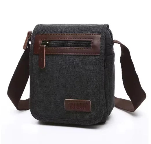Sac bandoulière en toile résistante, conçu pour une utilisation unisexe. Idéal pour un mode de vie actif et les voyages.