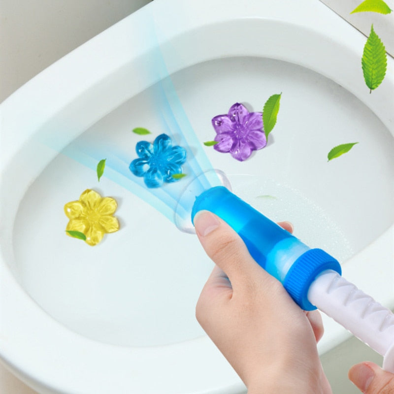 Nettoyant WC puissant, élimine odeurs, hygiène impeccable et parfum durable pour des toilettes fraîches.